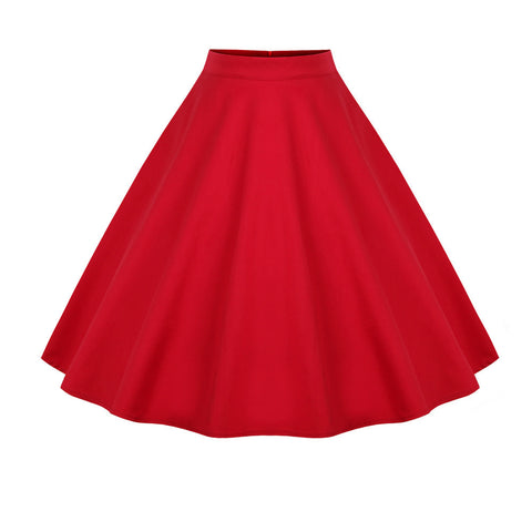 Big Swing Skirt Retro Skirt Polka Dot Skirt Short Skirt Women