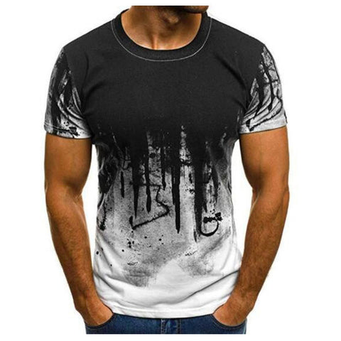 Men's Casual Half-sleeved T-shirt