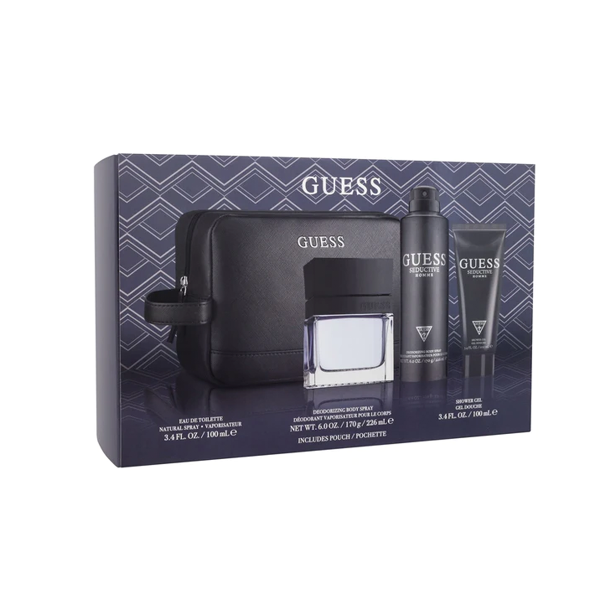 Guess Seductive for Men Eau De Toilette Gift Set