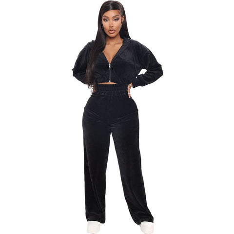 Two Piece Tracksuit Set