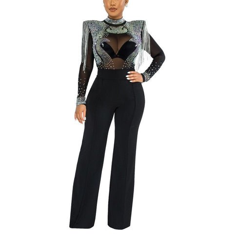 Evening Night Party Club Rompers Jumpsuit